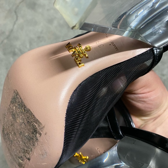 Prada Lucite Acrylic Heels - Picture 8 of 8